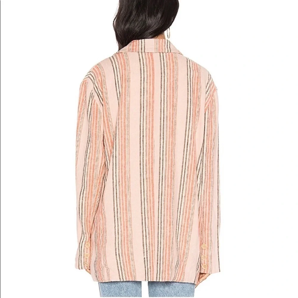NWT Free People Simply Stripe Blazer